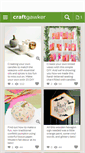 Mobile Screenshot of craftgawker.com